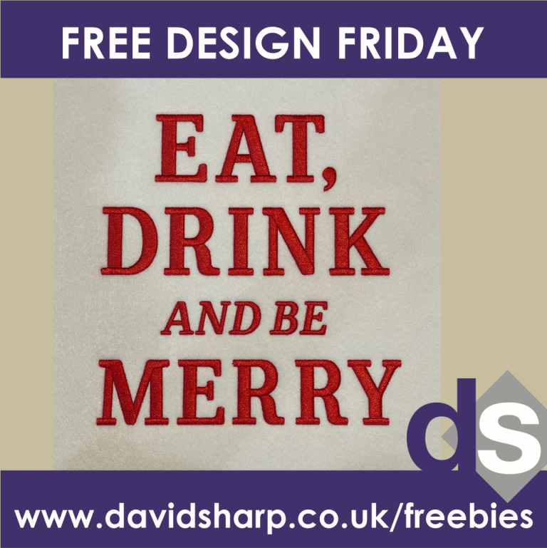 EAT DRINK AND BE MERRY